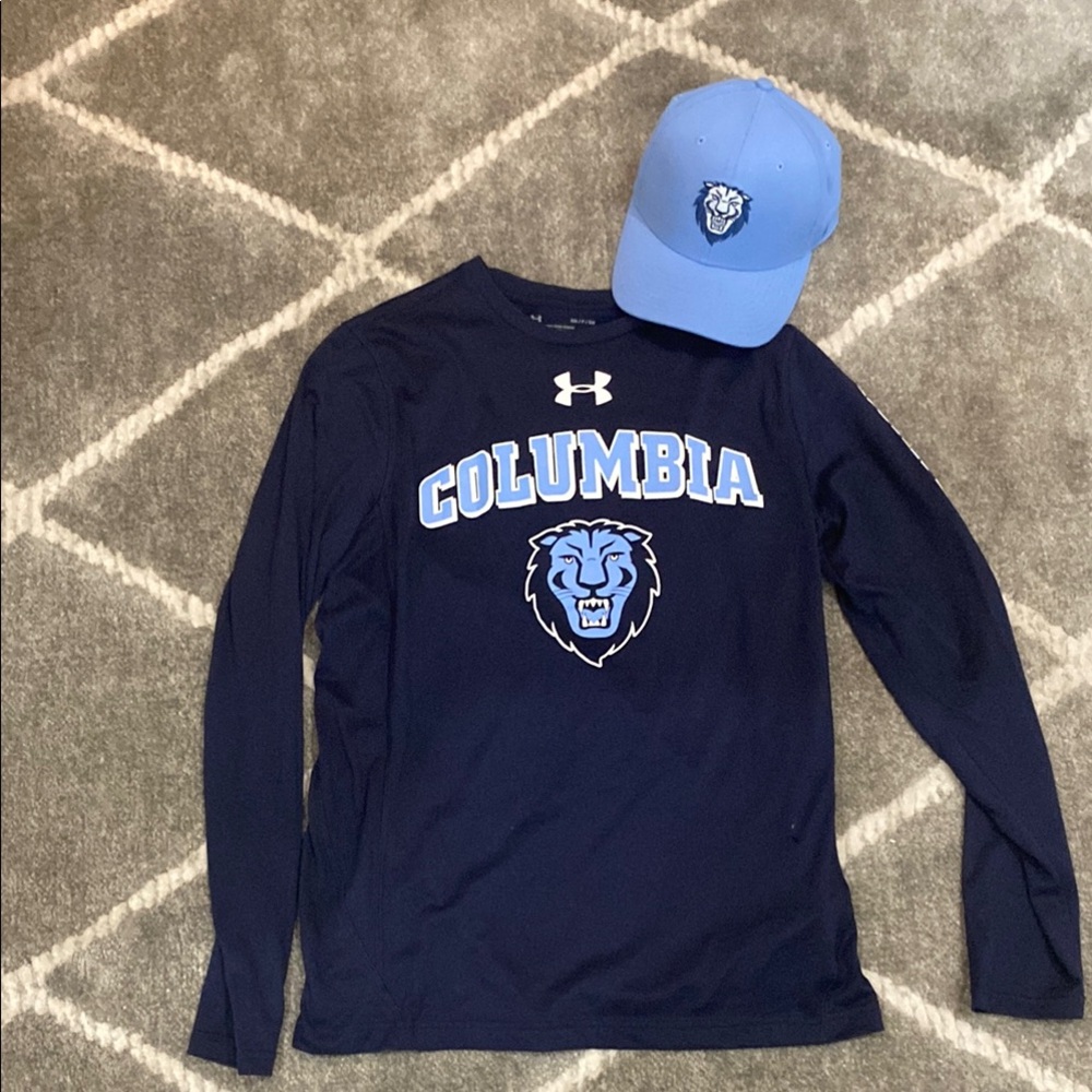 Columbia Long Sleeve Shirt and Hat